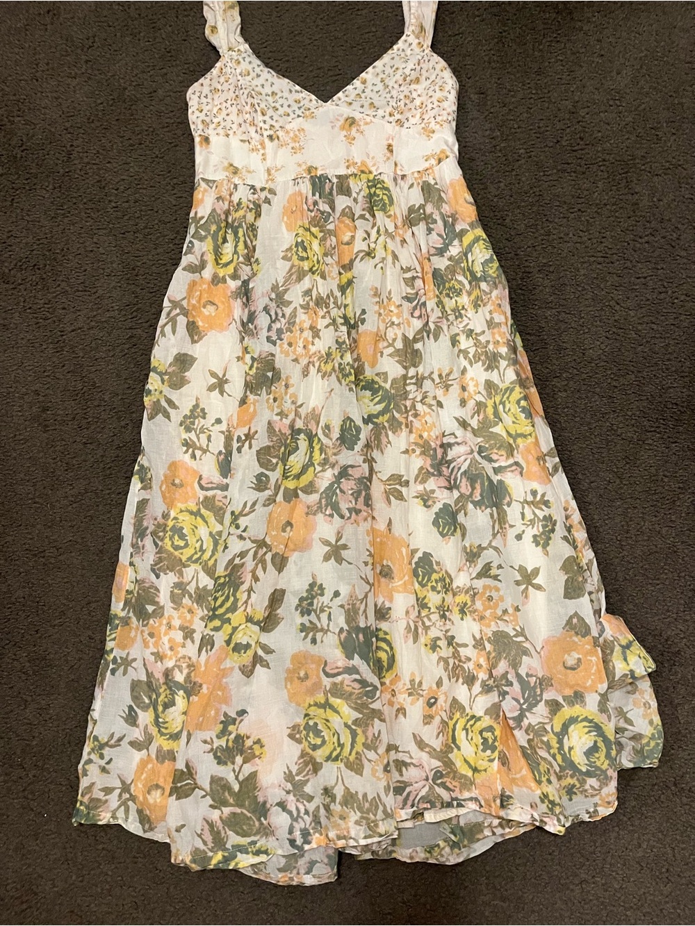Free People Love You Floral Midi Dress - Picture 6 of 7